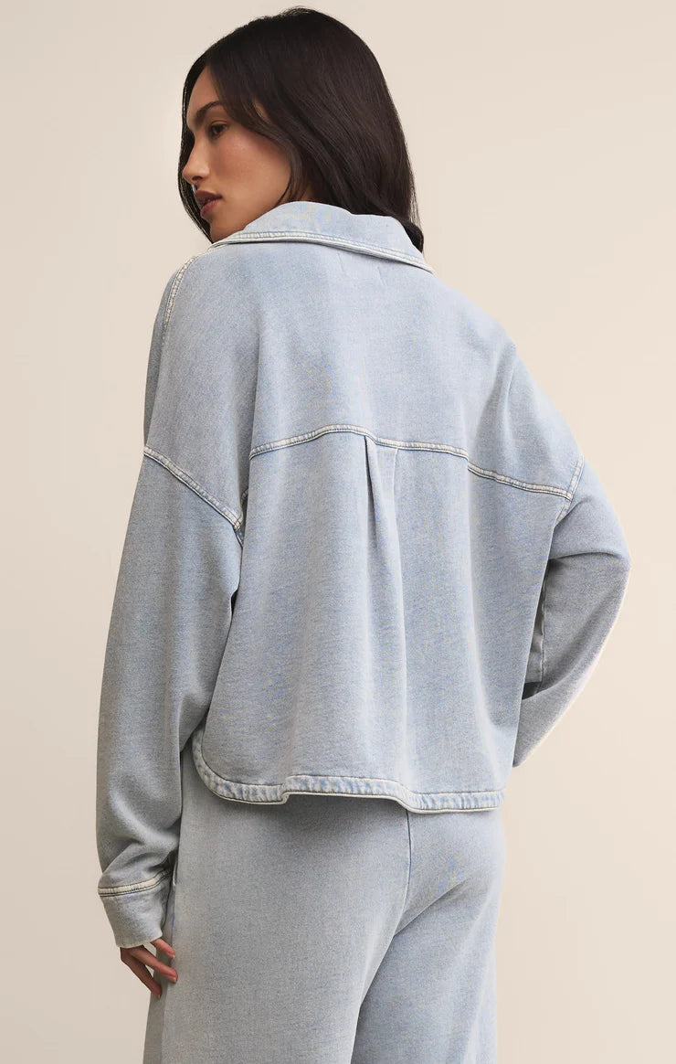 Z Supply All Day Cropped Knit Jacket
