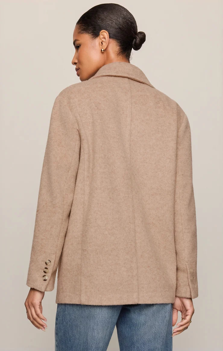 Z Supply Hutton Oversize Camel Blazer