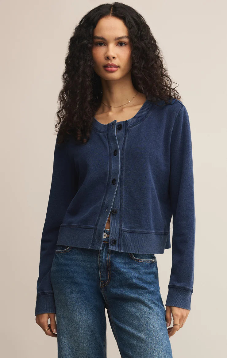 Z Supply Daily Knit Denim Jacket