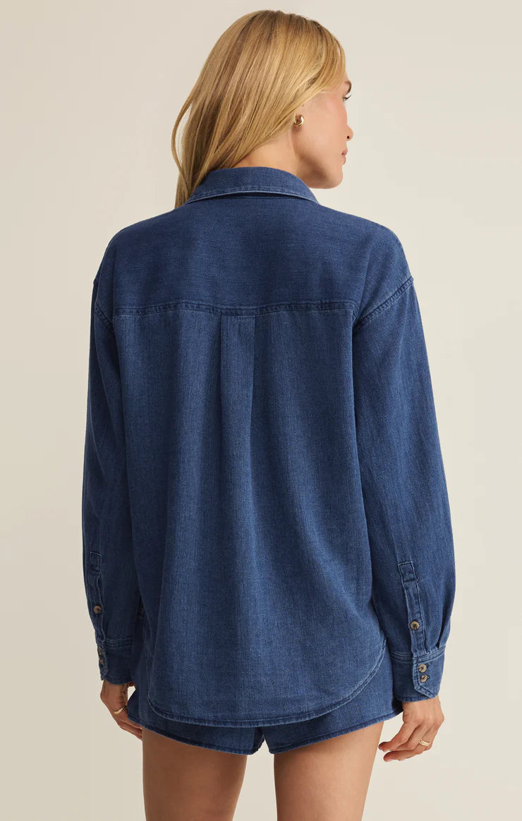 Z Supply Perfect Twill Button Up