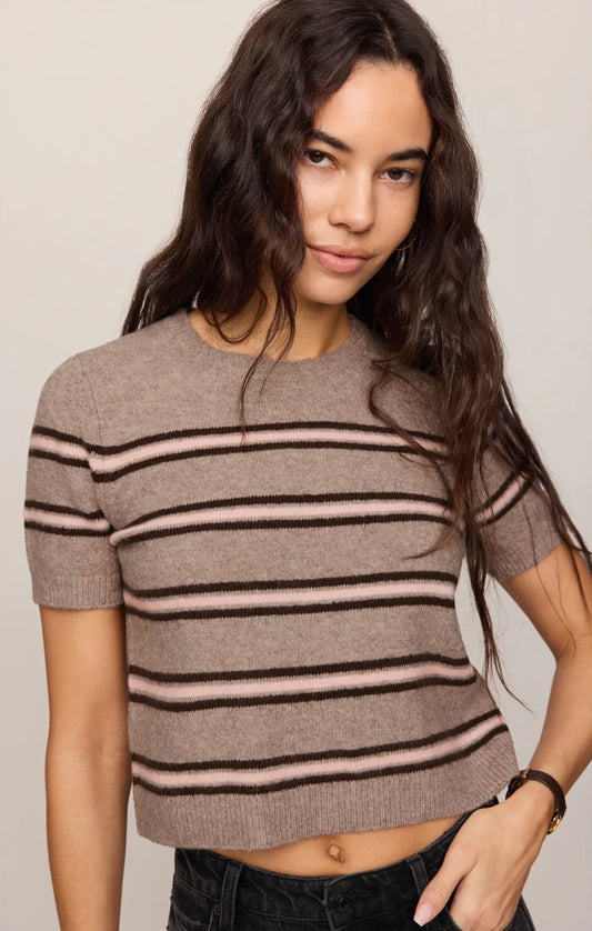 Z Supply Gatewood Sweater in Heather Ash