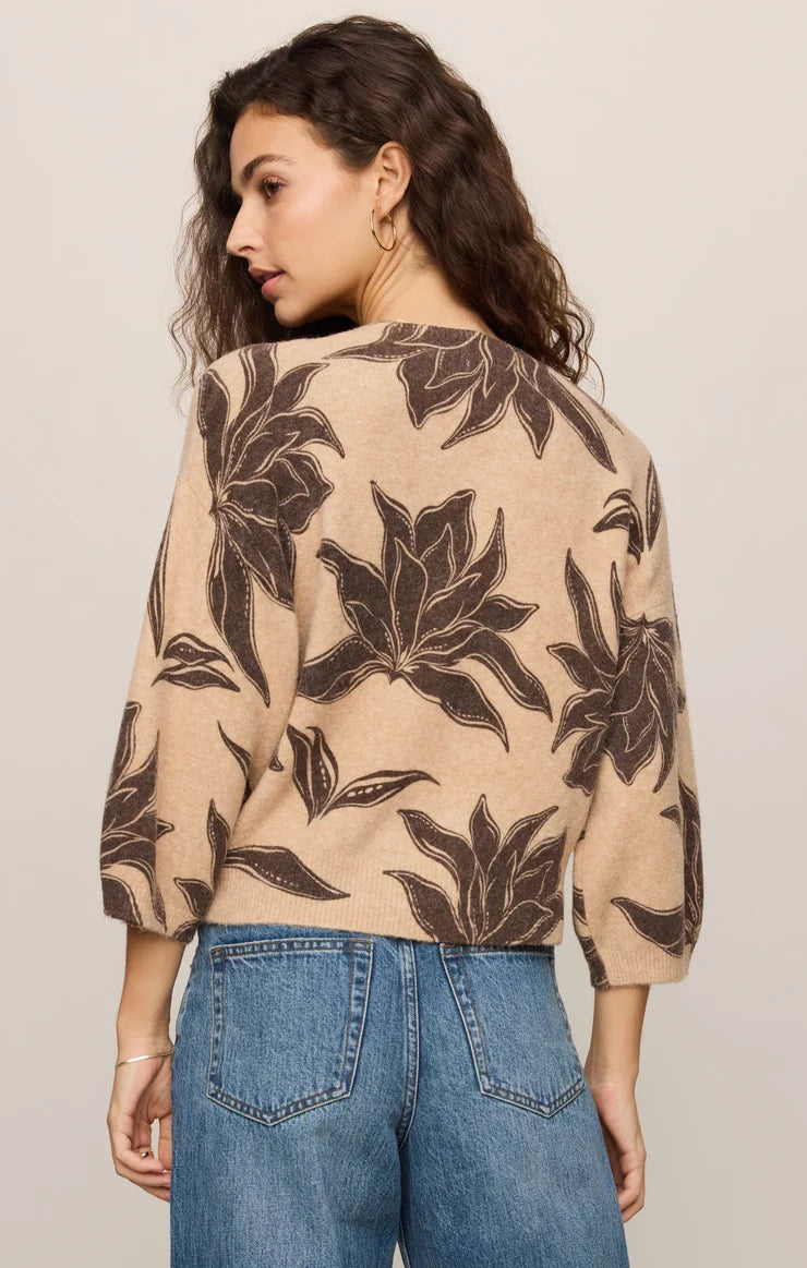 Z Supply Floral Valor Cardigan