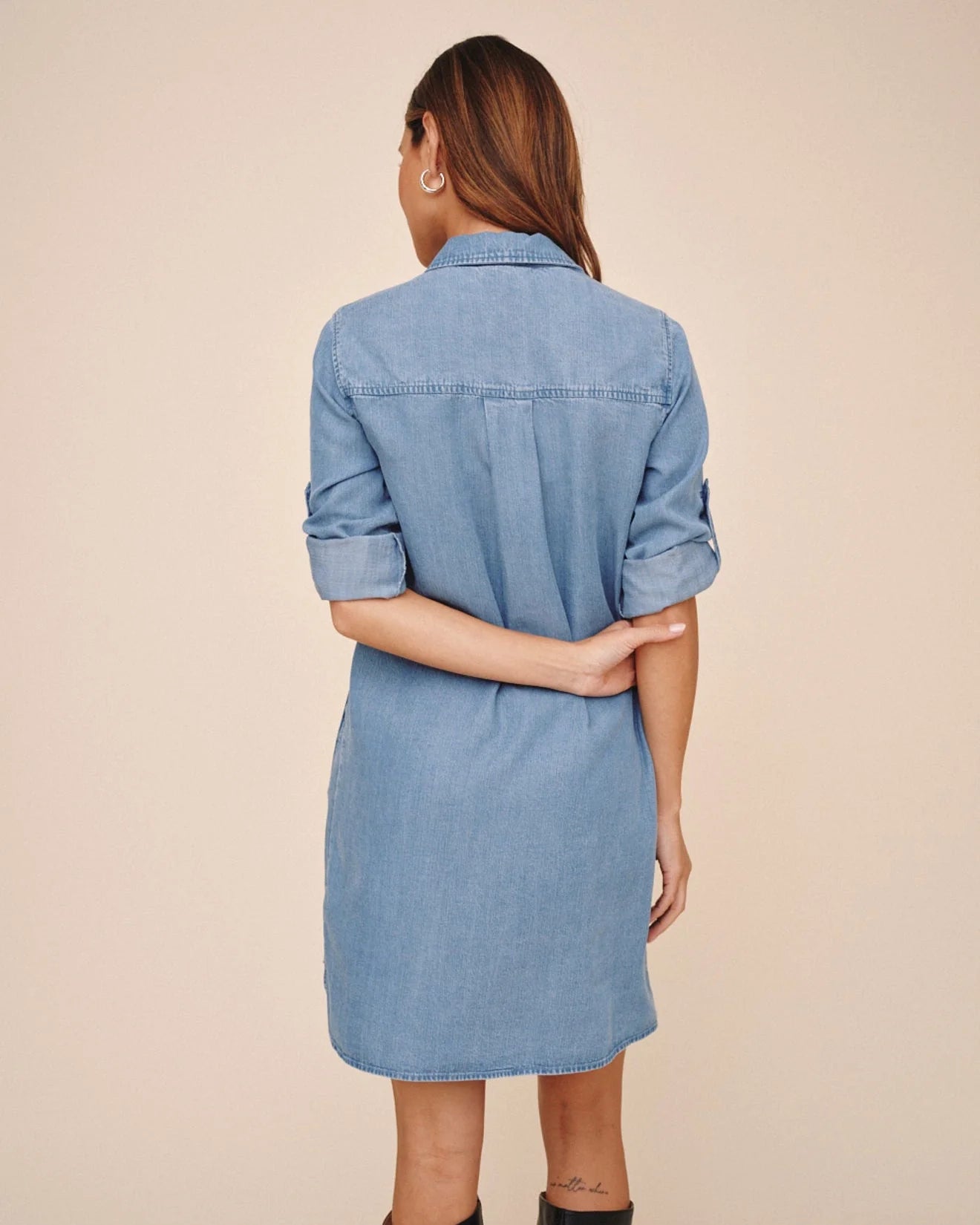Bella Dahl Long Sleeve A-Line Dress