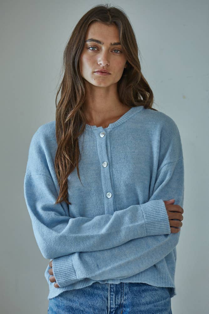 By Together Button Front Cardigan
