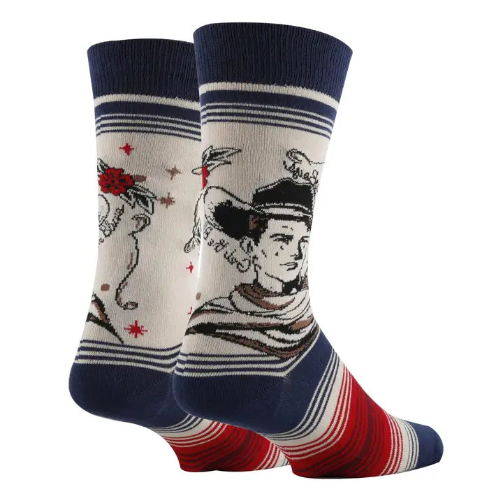 Oooh Yeah Cowboys Cry Men's Socks