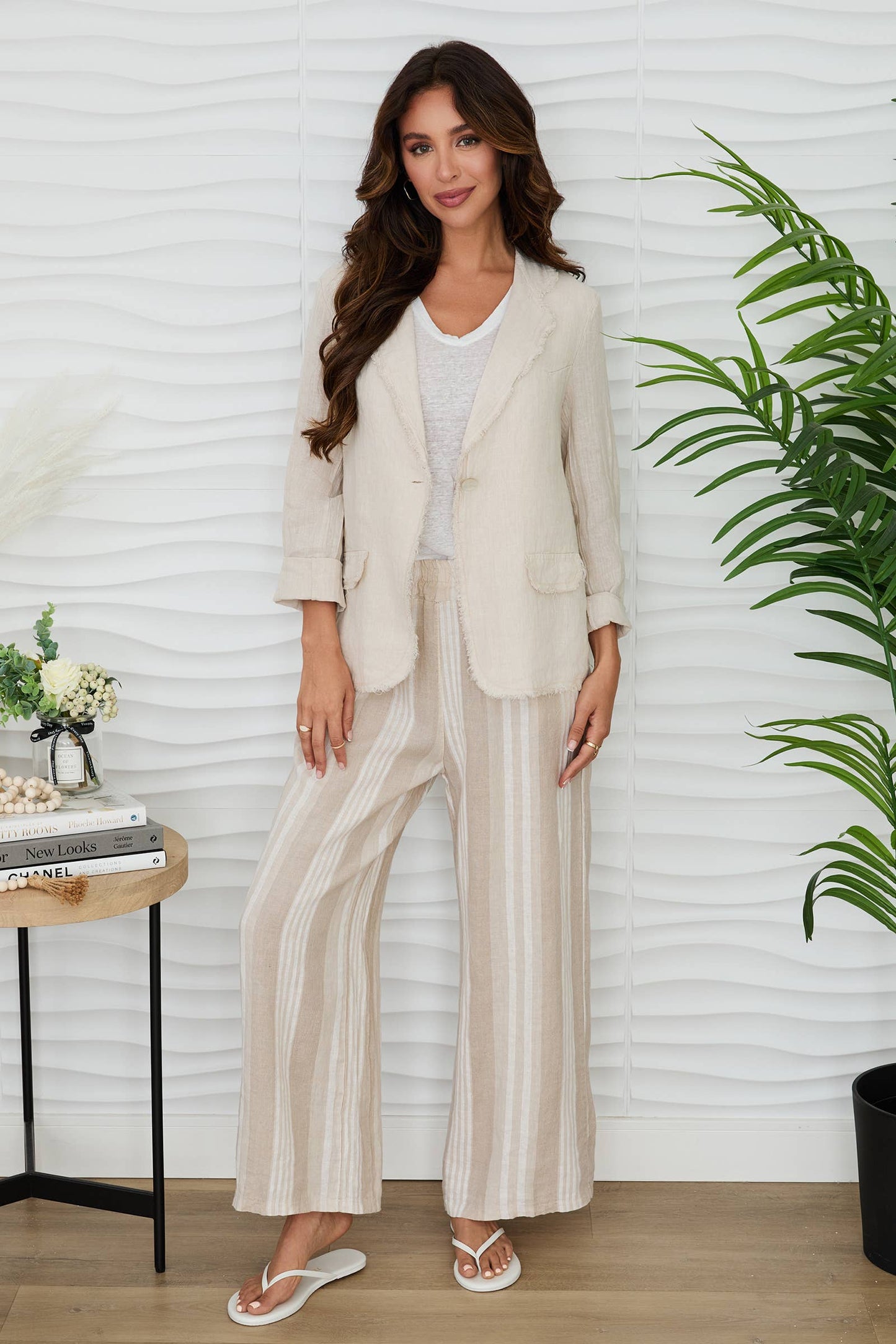 Milio Milano Linen Blazer, 2 colors