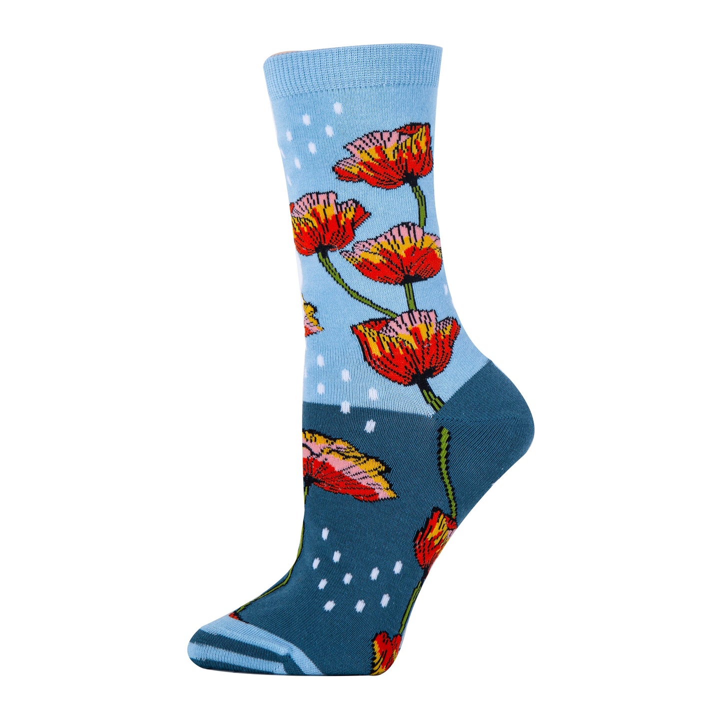 Poppy Please | Women's Premium Cotton Crew Socks