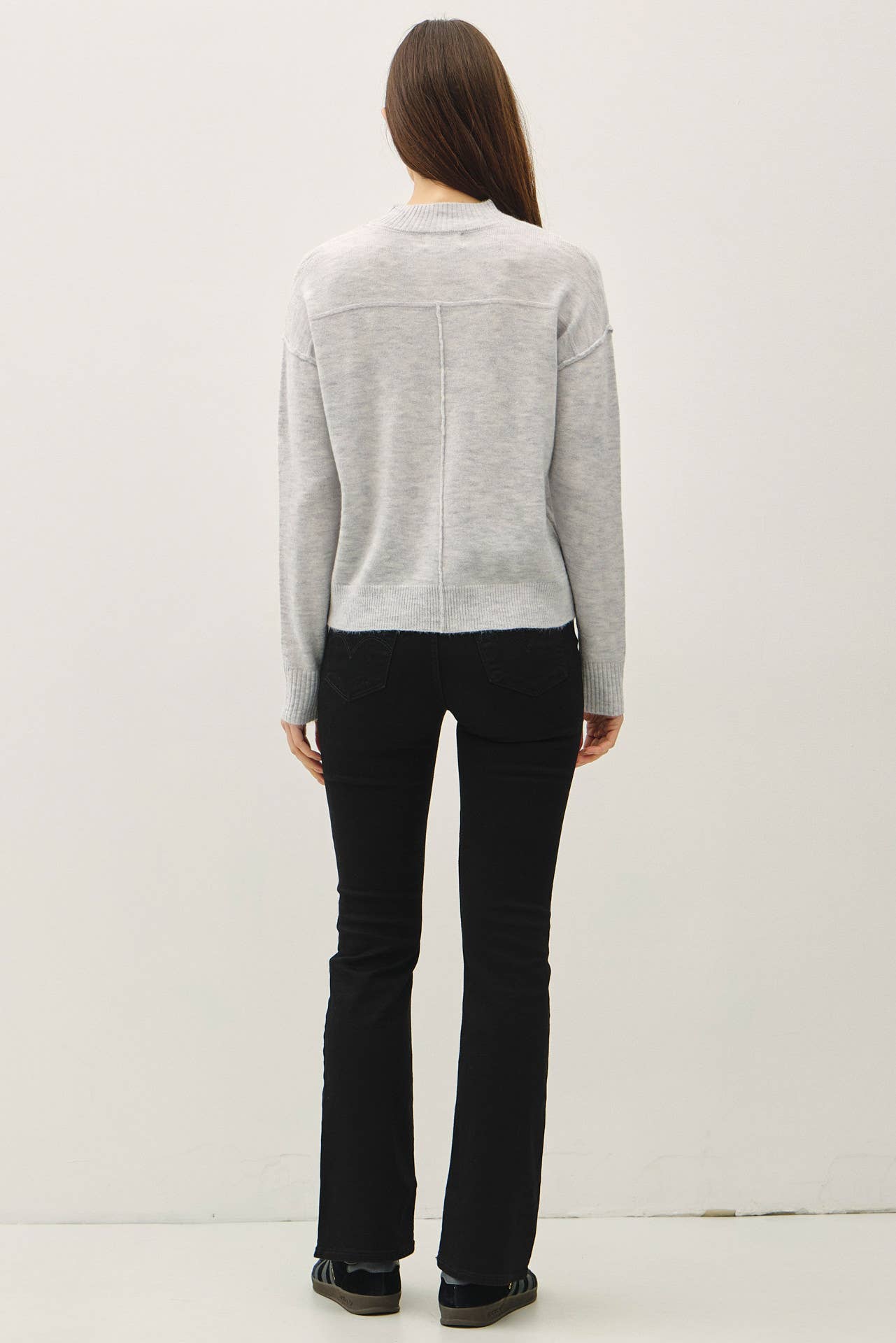 Be Cool Mock Neck Sweater