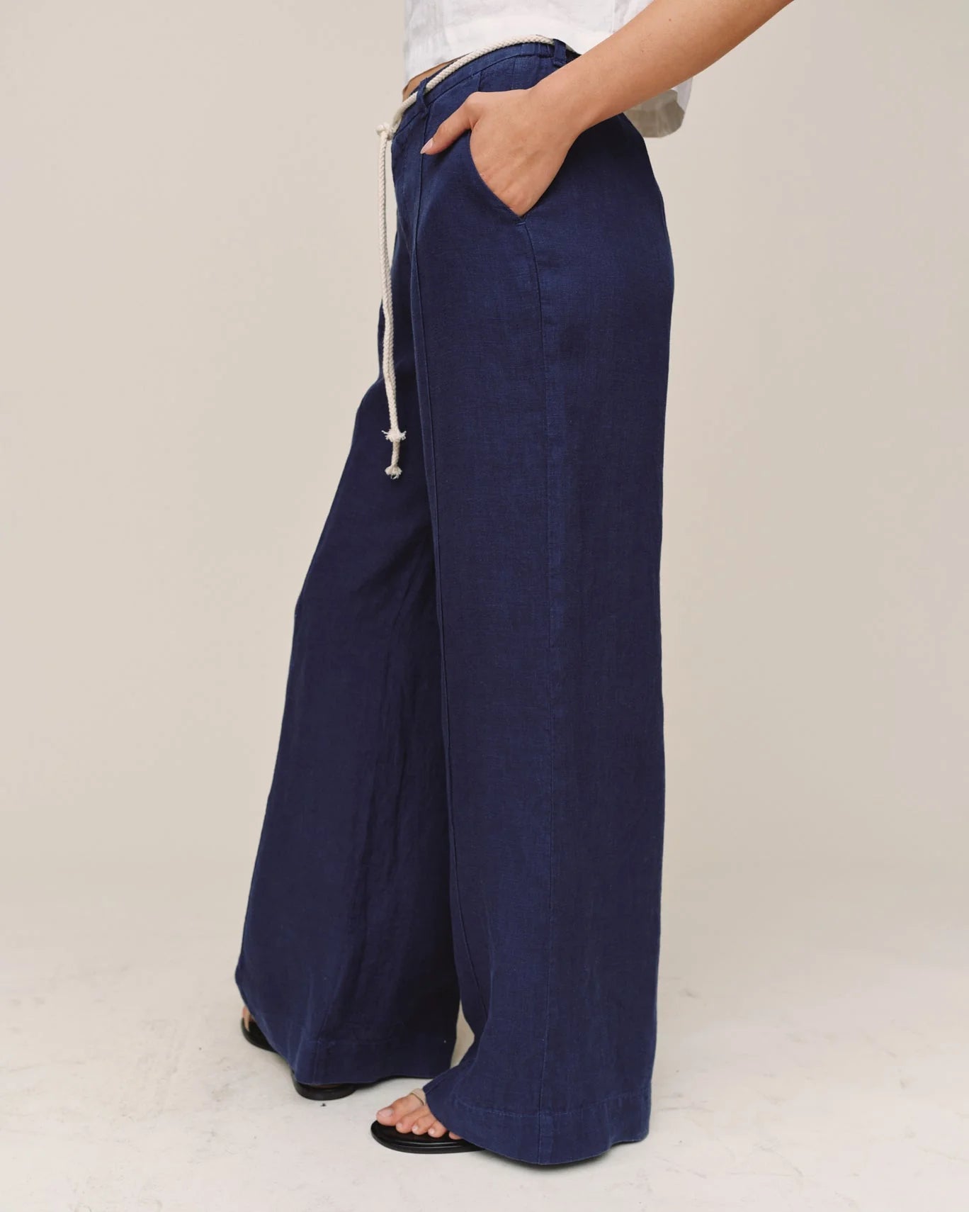 Bella Dahl Pintuck Wide Leg Pants