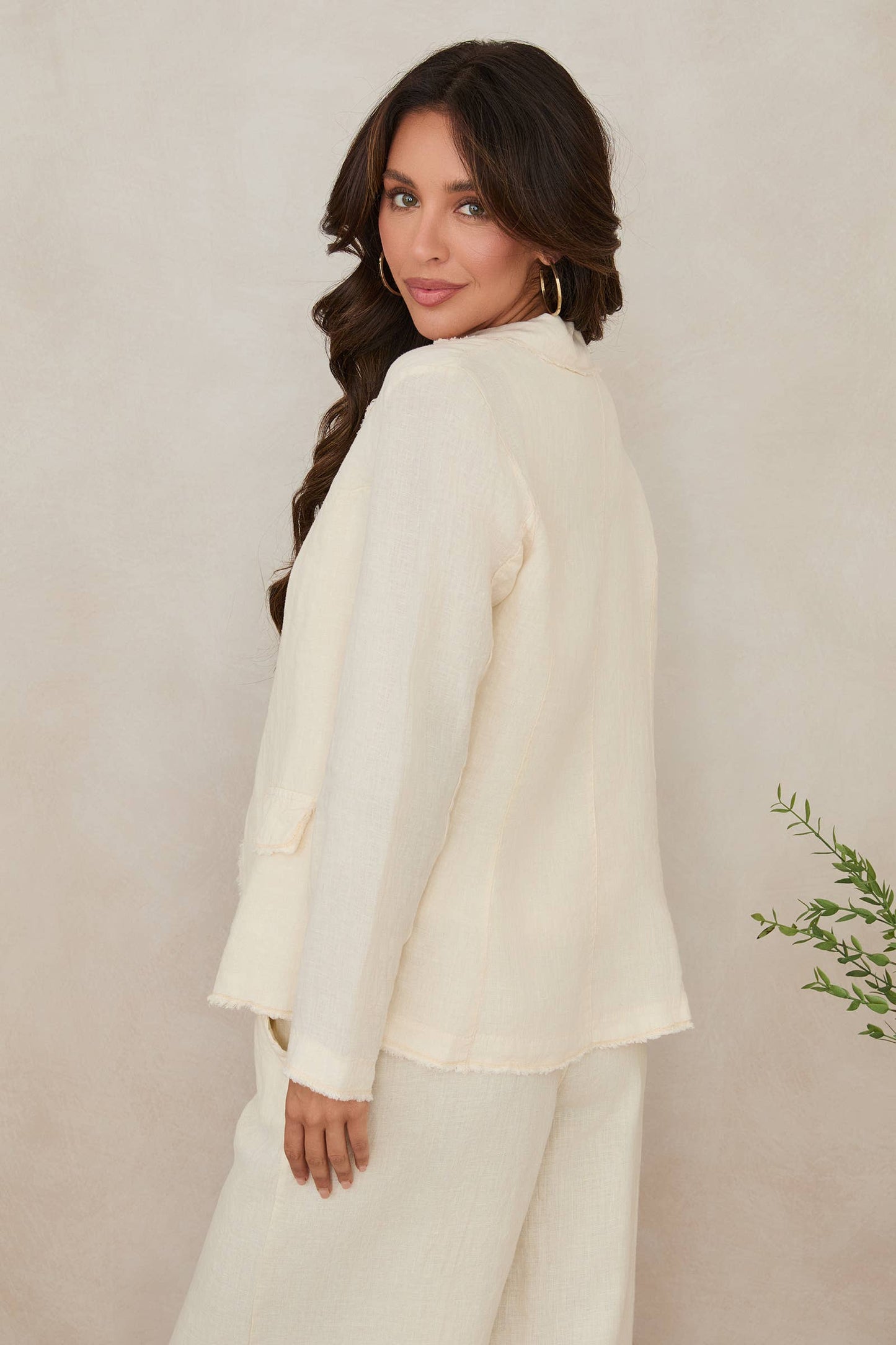 Milio Milano Linen Blazer, 2 colors
