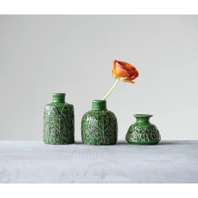 Stoneware Vases, 3 styles