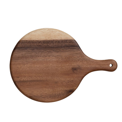 Suar Wood Cheese/Cutting Board with Handle