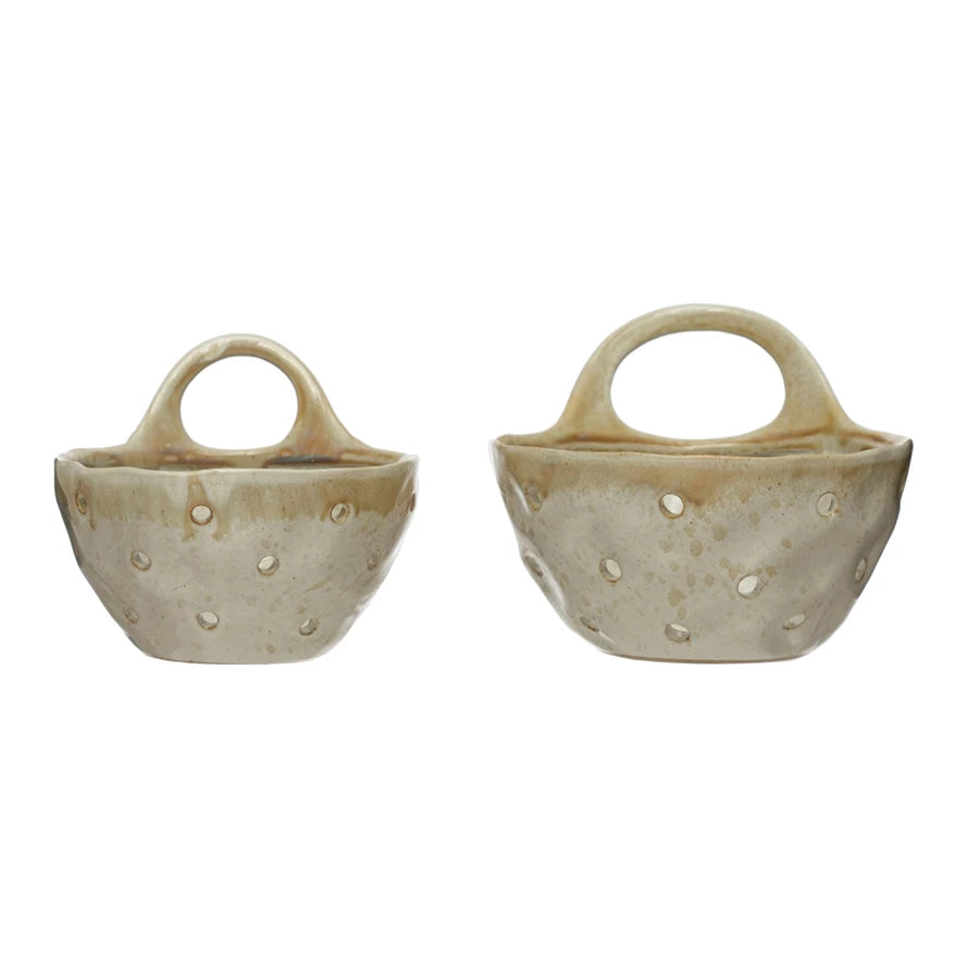 Stoneware Colanders, 2 sizes
