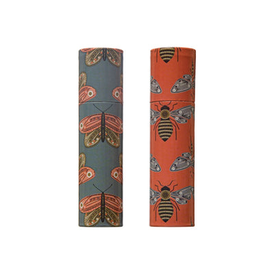 Safety Matches Bee/Moth Print, 2 Styles