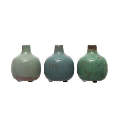 Terra Cotta Vases, 3 colors
