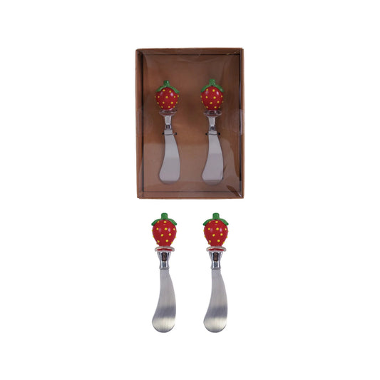 Strawberry Canape Knives