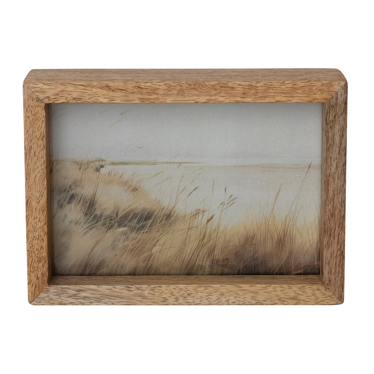 Mango Wood and Glass Photo Frame
