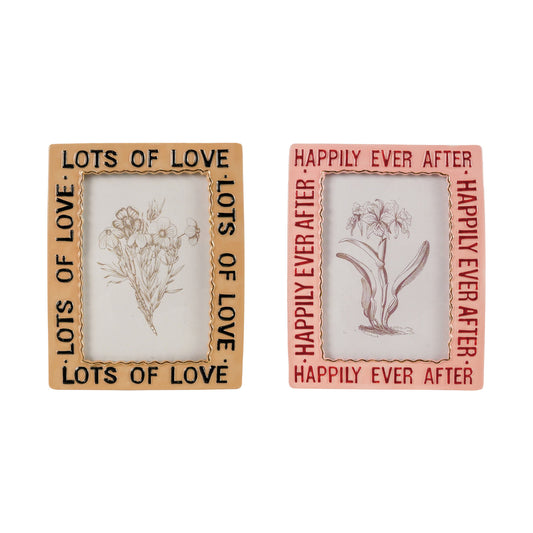 Hand Painted Photo Frames, 2 styles
