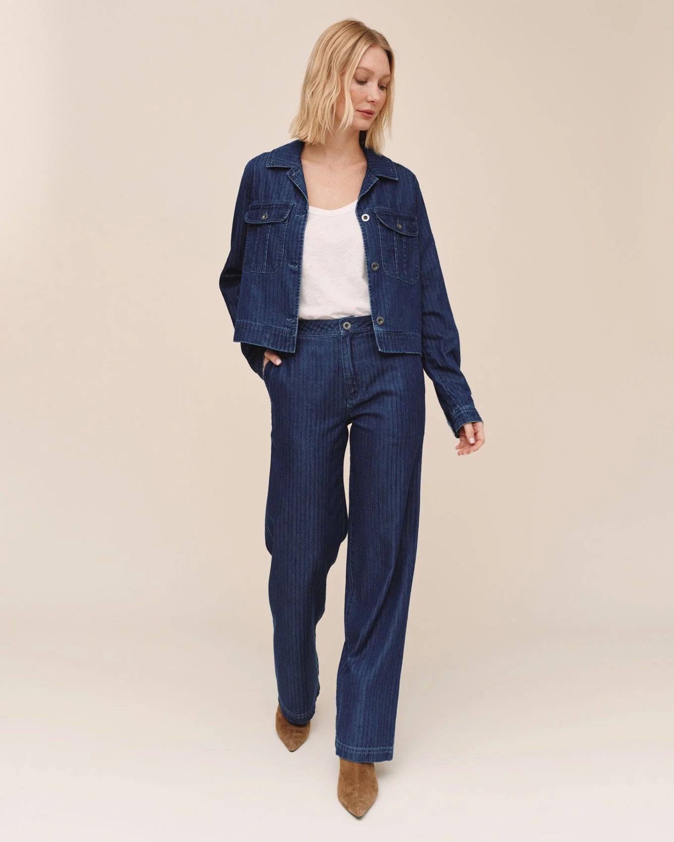 Bella Dahl Flap Pocket Utility Jacket