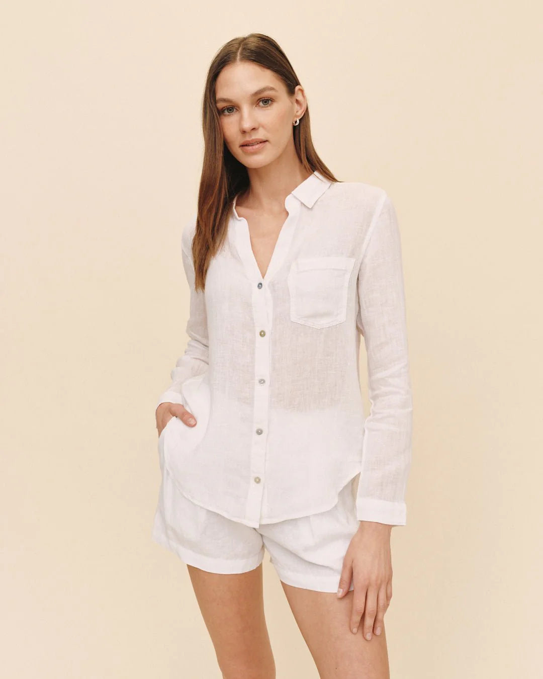 Bella Dahl Pocket Button Down