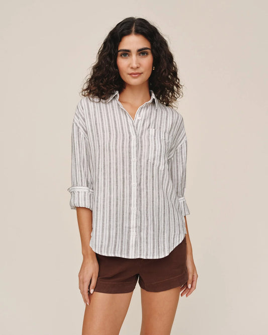 Bella Dahl Oversize Pocket Button Down