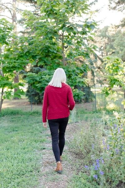 Habitat Cowl Neck Pocket Top
