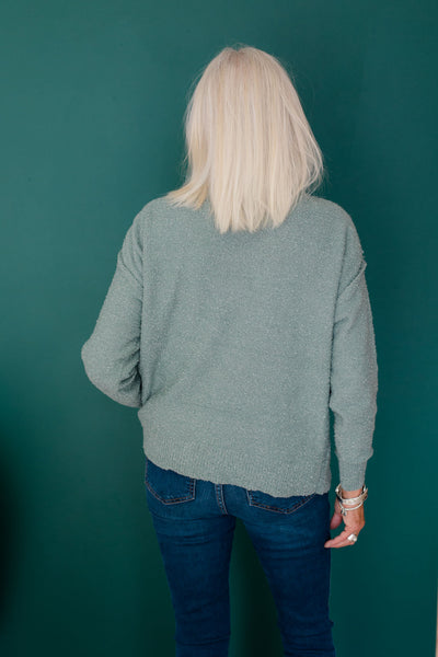 Staccato Boucle Pullover Sweater