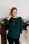 Tribal Boatneck Top