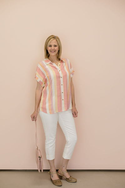 Tribal Button Down Shirt