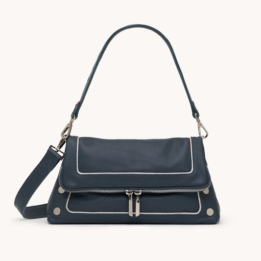 Hammitt Beverly Medium Nautical Navy Handbag