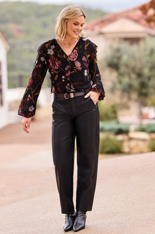 Tribal Frill Blouse