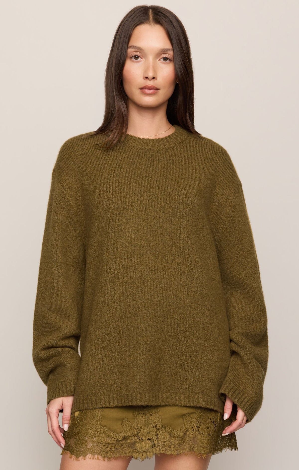 Z Supply Chill Mode Sweater in Golden Sage