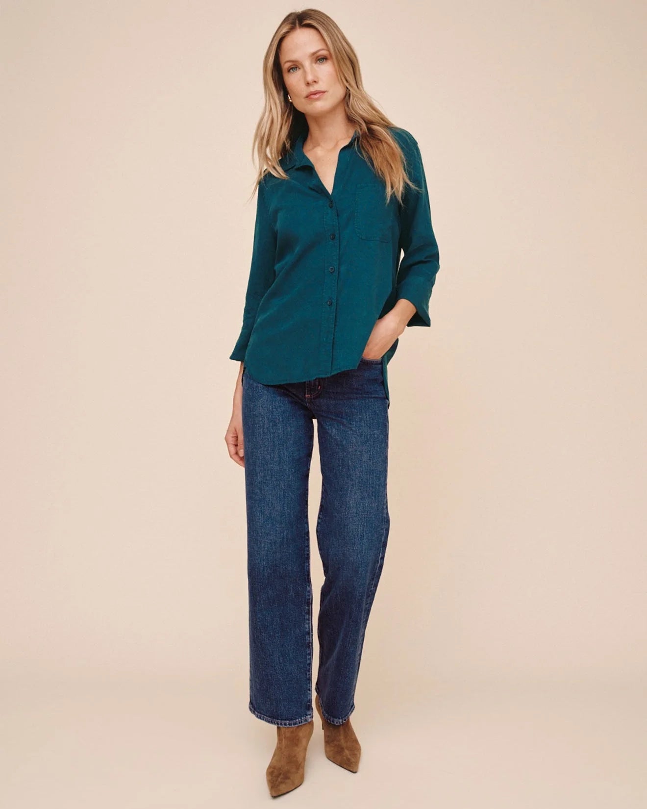 Bella Dahl Shirt Tail Button Down