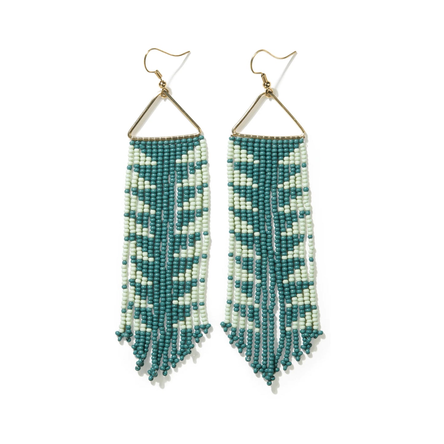 Ink+Alloy Emilie Arrow Fringe Earrings, 2 colors