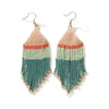 Ink+Alloy Erin Color Block Beaded Earrings, 2 colors