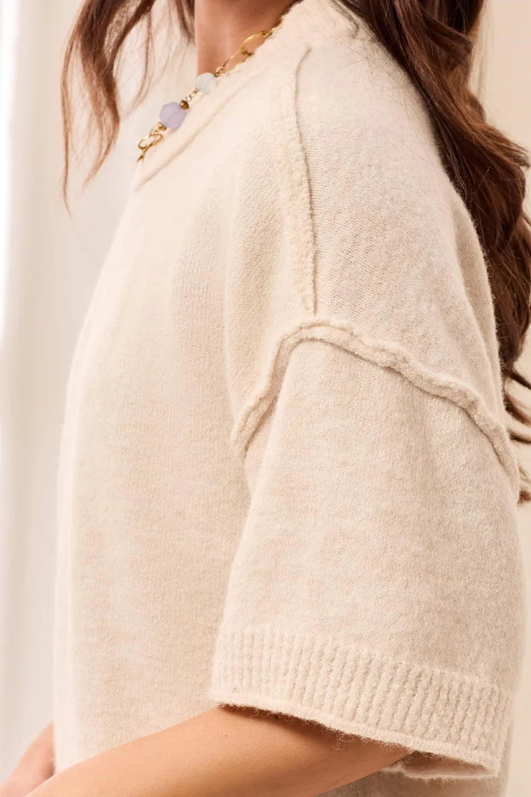 Tribal Elbow Sleeve Sweater