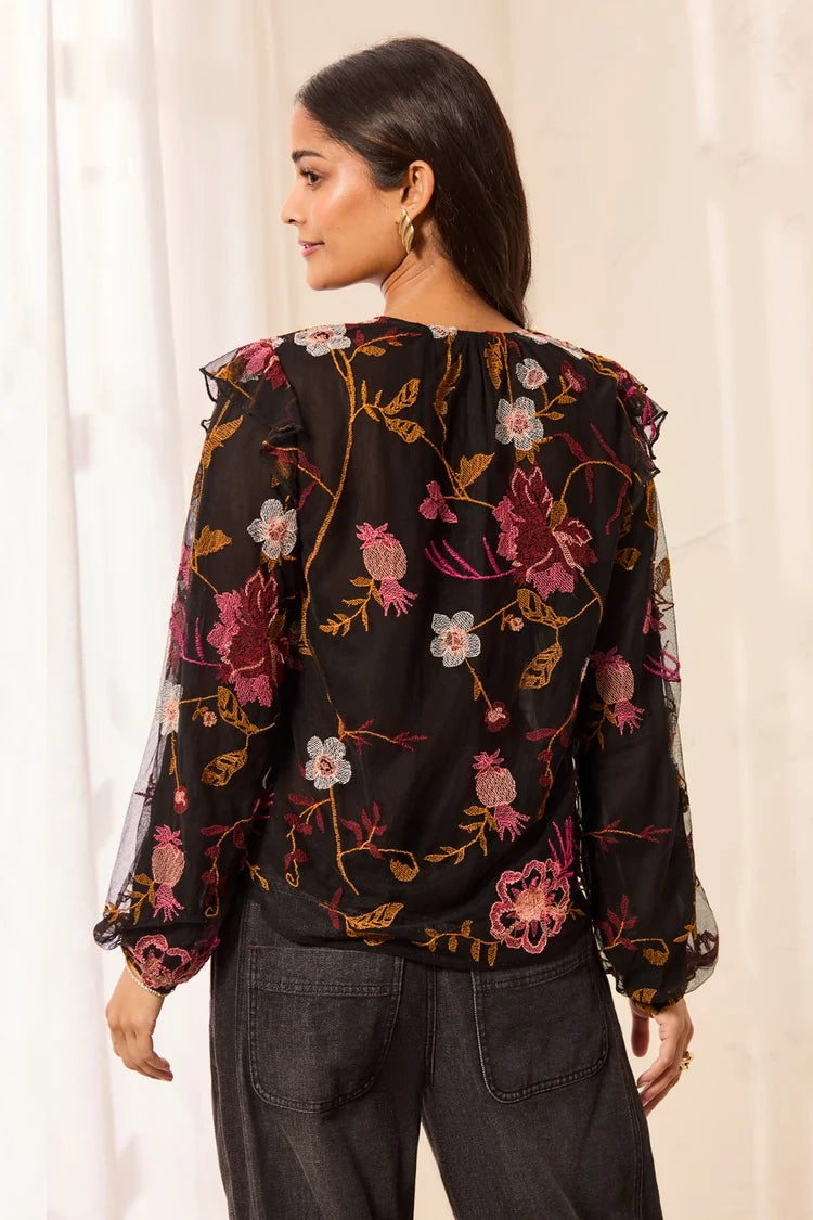 Tribal Frill Blouse