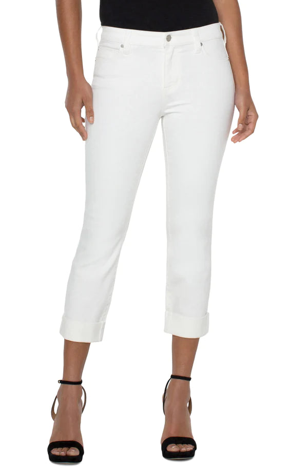 Liverpool Charlie Crop Wide Rolled Cuff