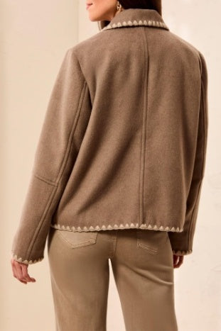 Tribal Snap Front Jacket