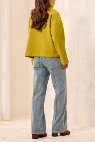 Tribal Chic Funnel Neck Jacket