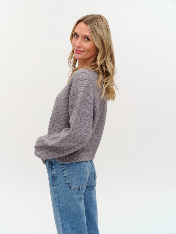 Six/Fifty Camden Cable Sweater