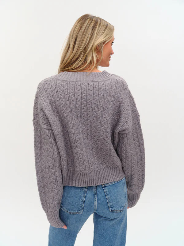 Six/Fifty Camden Cable Sweater
