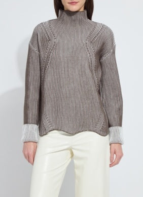 Lysse Hyacinth Scallop Sweater