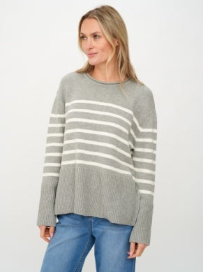 Six/Fifty Geralyn Striped Sweater