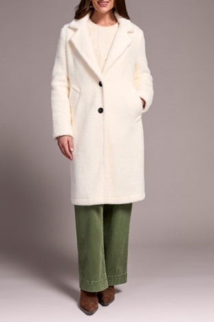 Tribal Button Front Coat