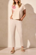 Tribal Cap Sleeve Top
