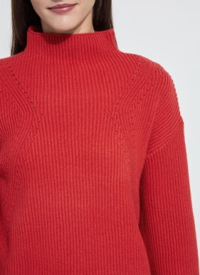Lysse Hyacinth Scallop Sweater