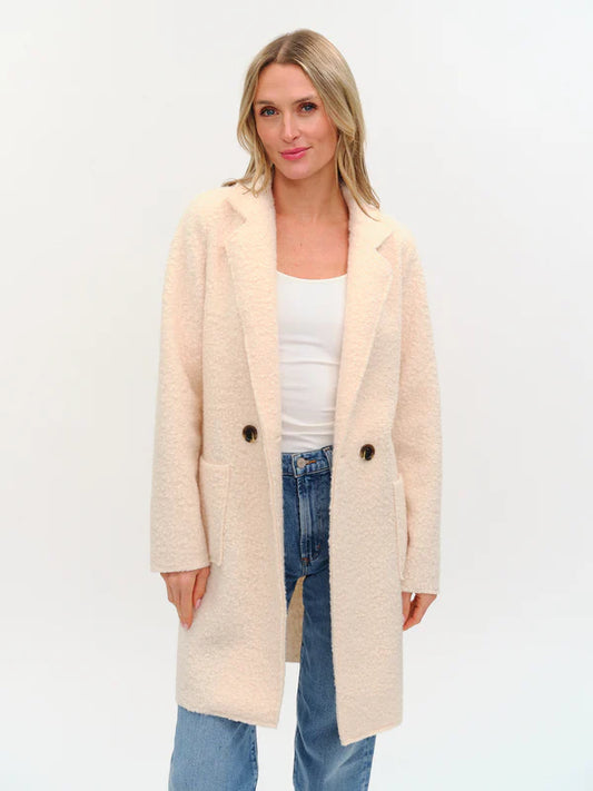 Six/Fifty Faux Shearling Coat