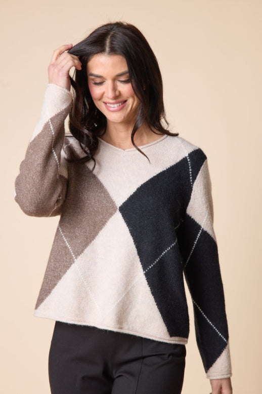 Habitat Alpine Argyle Sweater