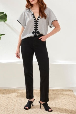 Tribal Petite Sophia Curvy Straight Leg Jeans